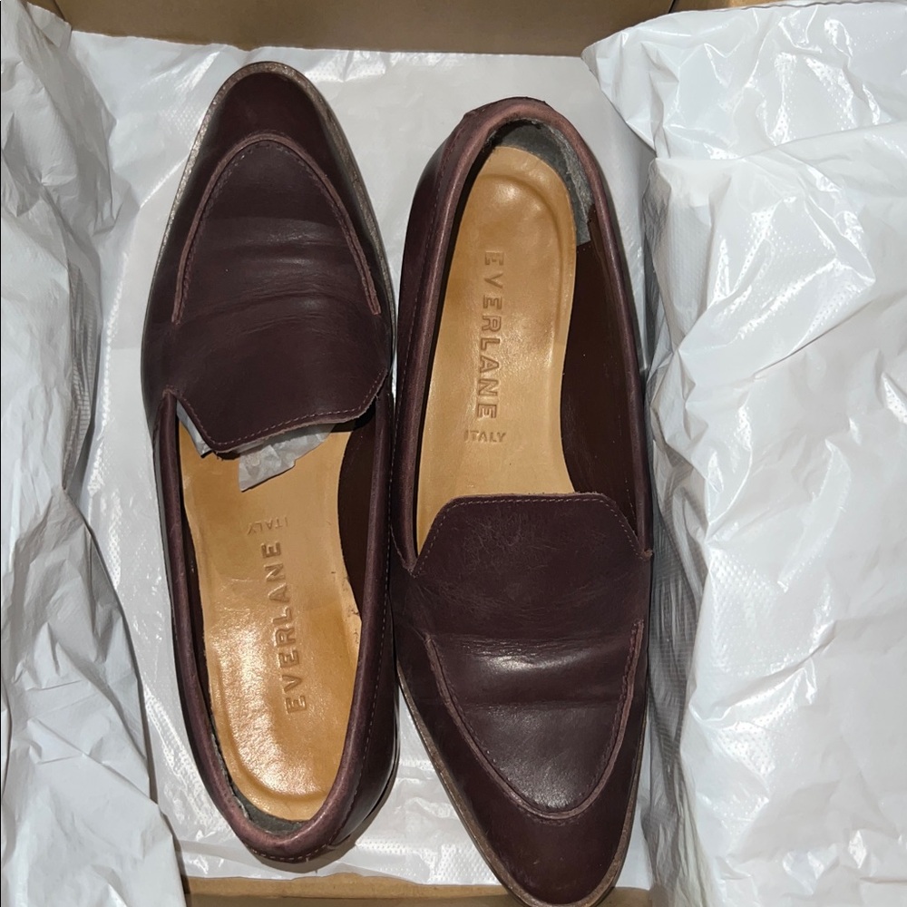 Everlane The Modern Loafer in Burgundy